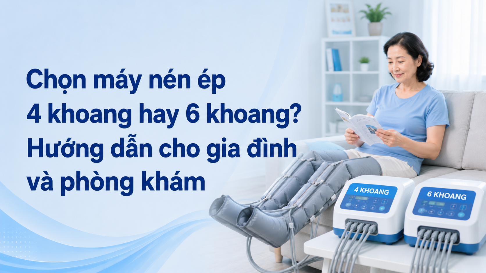 Chọn máy nén ép 4 khoang hay 6 khoang? Hướng dẫn cho gia đình và phòng khám